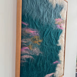 80's Arcade Felted Framed Wall Hanging