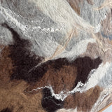 Where the Earth Softens Felted Framed Wall Hanging