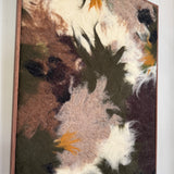 Where the Wild Gathers Felted Framed Wall Hanging