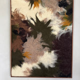 Where the Wild Gathers Felted Framed Wall Hanging
