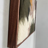 Where the Wild Gathers Felted Framed Wall Hanging
